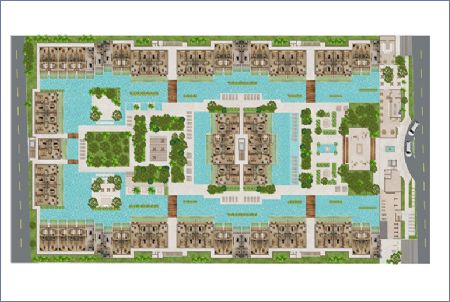 Imagen de Planta General Piso 1 - Ocean Tulum